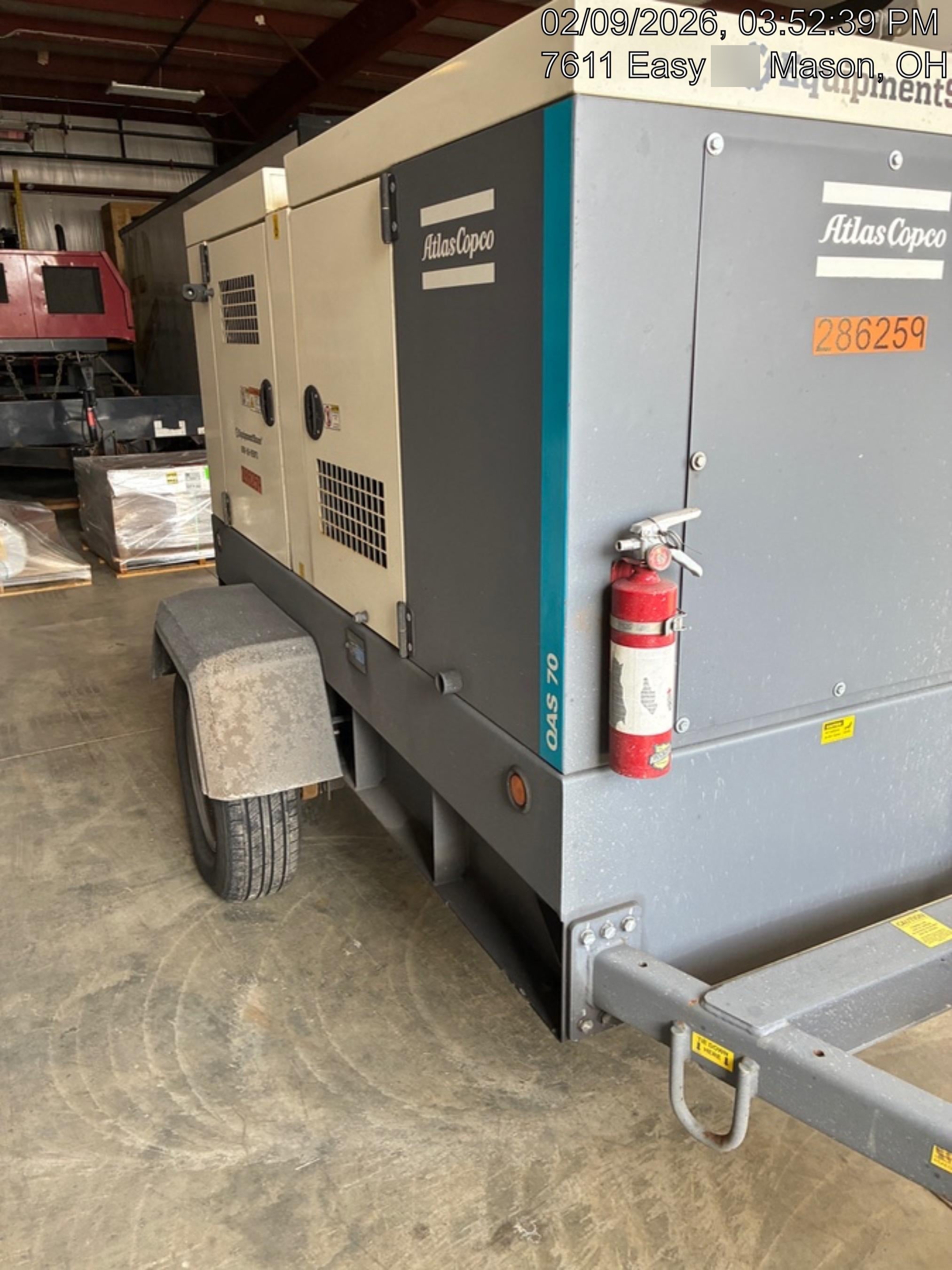 2022 ATLAS COPCO QAS 70