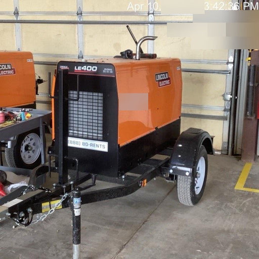 2023 Lincoln Electric LE400 Kubota V1505, Trlr, Cable Rack, Light Kit, ES Decals, T3