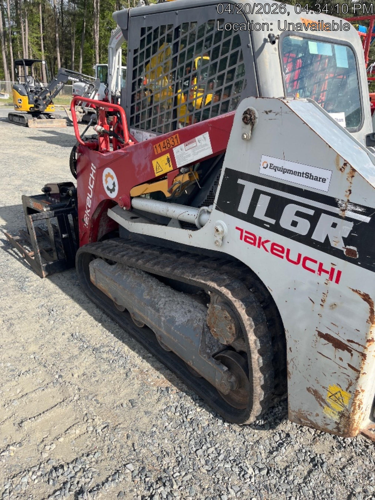 2020 TAKEUCHI TL6CR