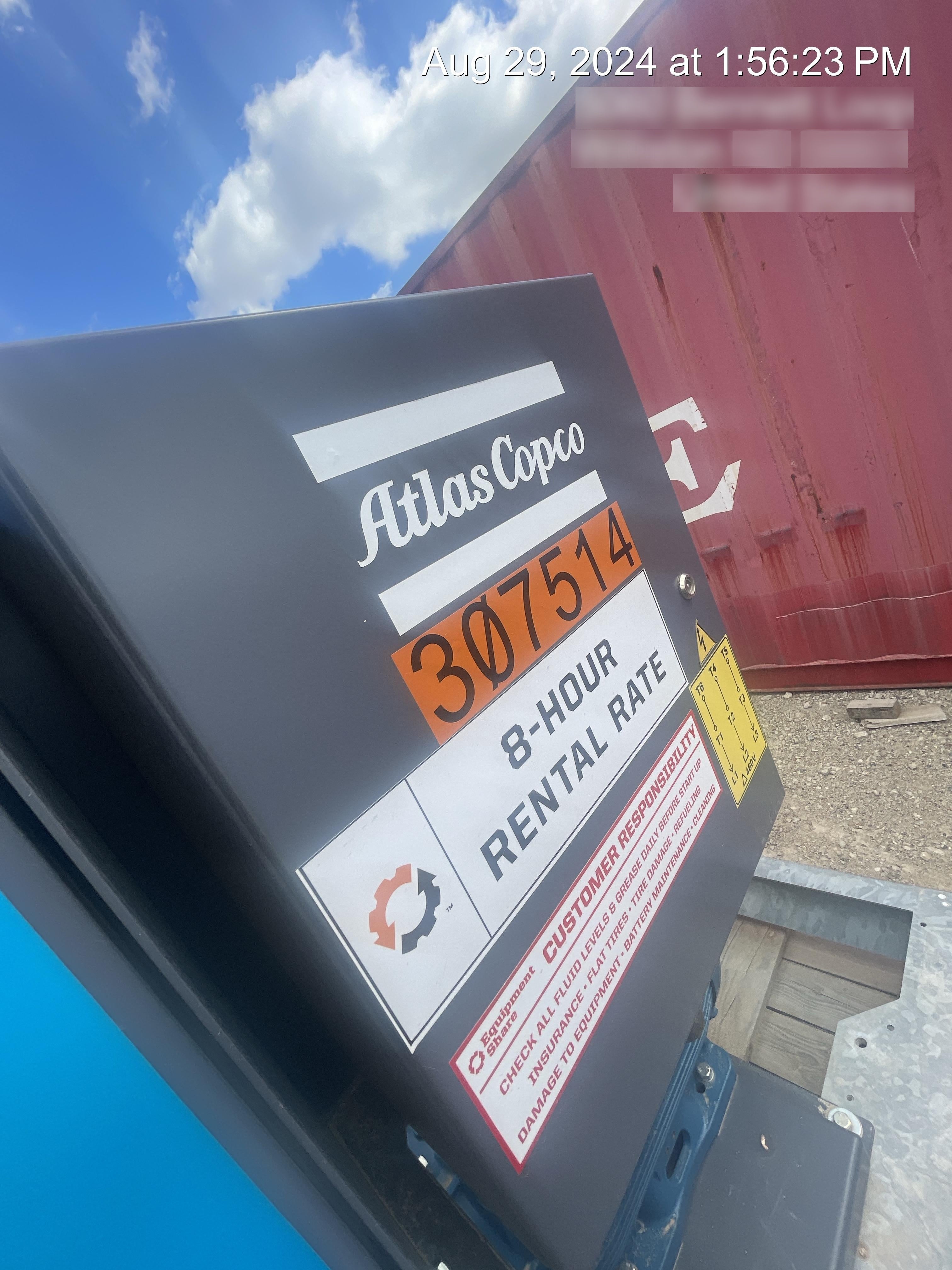 2023 ATLAS COPCO PAC F44 E