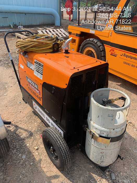 2021 Lincoln Electric Ranger 305 LPG LPG One-Pak (includes undercarriage, tank holder & tank strap) ORANGE