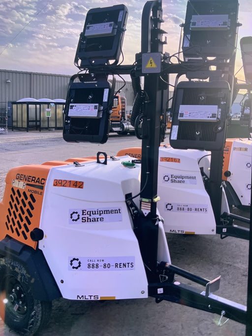 2024 Generac MLT2 Diesel, Flex Switch 120V Input, Powerzone Controller, 
(4) 320W LED Lights, 4kW Generator, 39.9 Gal Fuel Tank, 2" Ball, T3