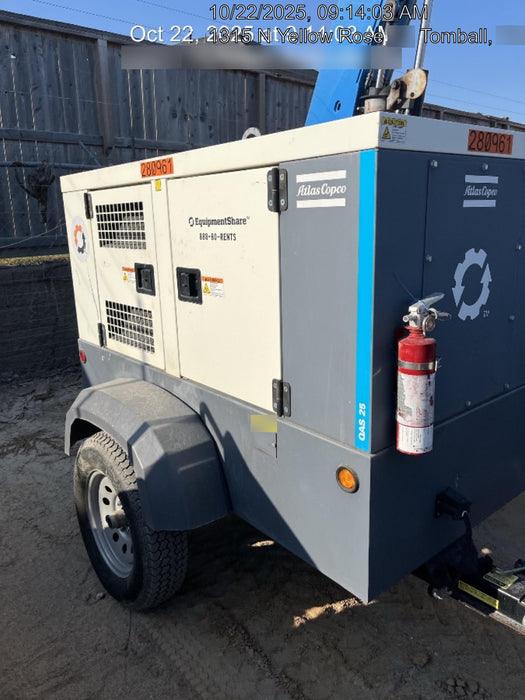 2022 ATLAS COPCO QAS25 CWK