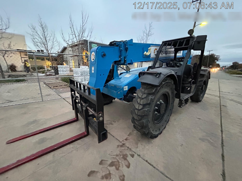 2019 Genie GTH-636 Canopy, Solid RT Tires, LED Work Lights, Beacon 60" QA Carriage, 48" Forks