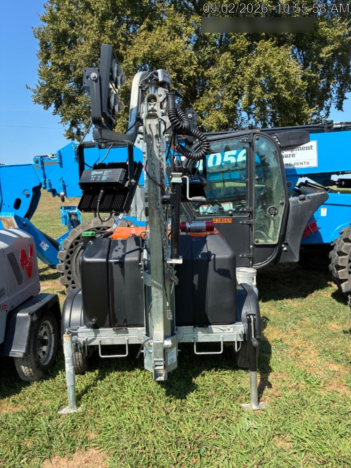 2024 Wanco WLTT-4MM4K Diesel, Deep Sea Controller, Shore Power Plug, Auto Start, (4) 350W LED Floodlights, 4kW Generator, 60 Gal Fuel Tank, 2" Ball, T3