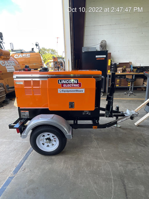 2022 Lincoln Electric LE400 Kubota V1505, Trlr, Cable Rack, Light Kit, ES Decals, T3