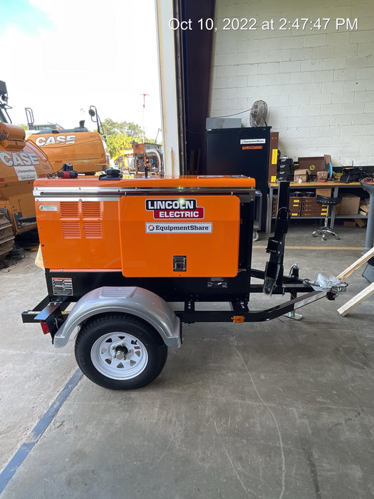 2022 Lincoln Electric LE400 Kubota V1505, Trlr, Cable Rack, Light Kit, ES Decals, T3