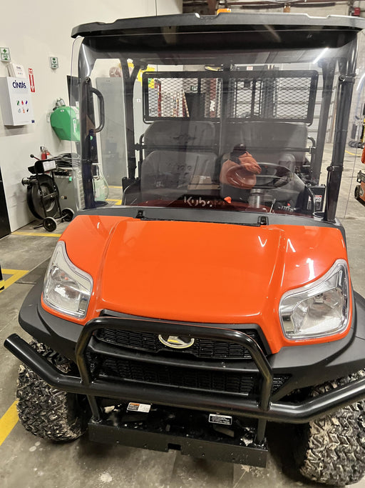 2022 Kubota RTV-X1140W-H Plastic Canopy, Windshield Acrylic Clear, LED Strobe Light, Wire Harness Kit, Back up Alarm
