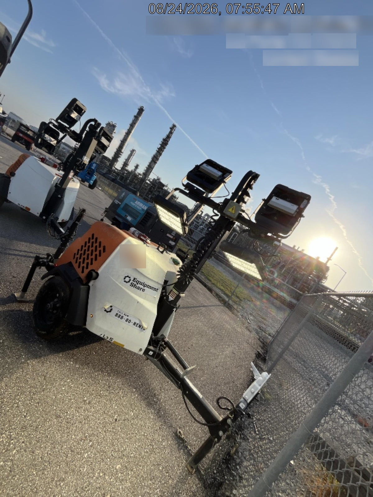 2023 Generac MLT2 Diesel, Flex Switch 120V Input, Powerzone Controller, 
(4) 320W LED Lights, 4kW Generator, 39.9 Gal Fuel Tank, 2" Ball, T3