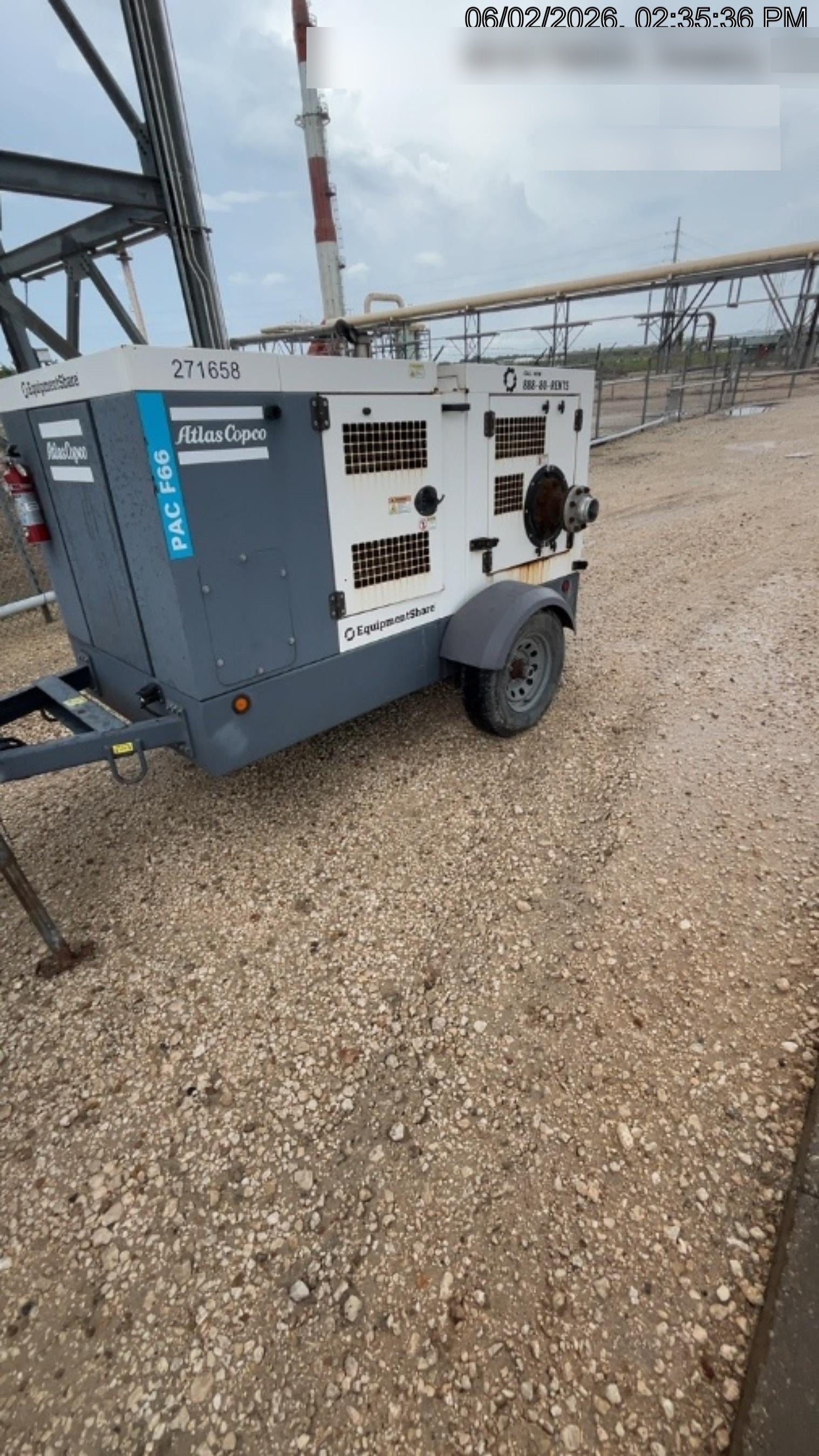2022 ATLAS COPCO PAC F66 KD-S