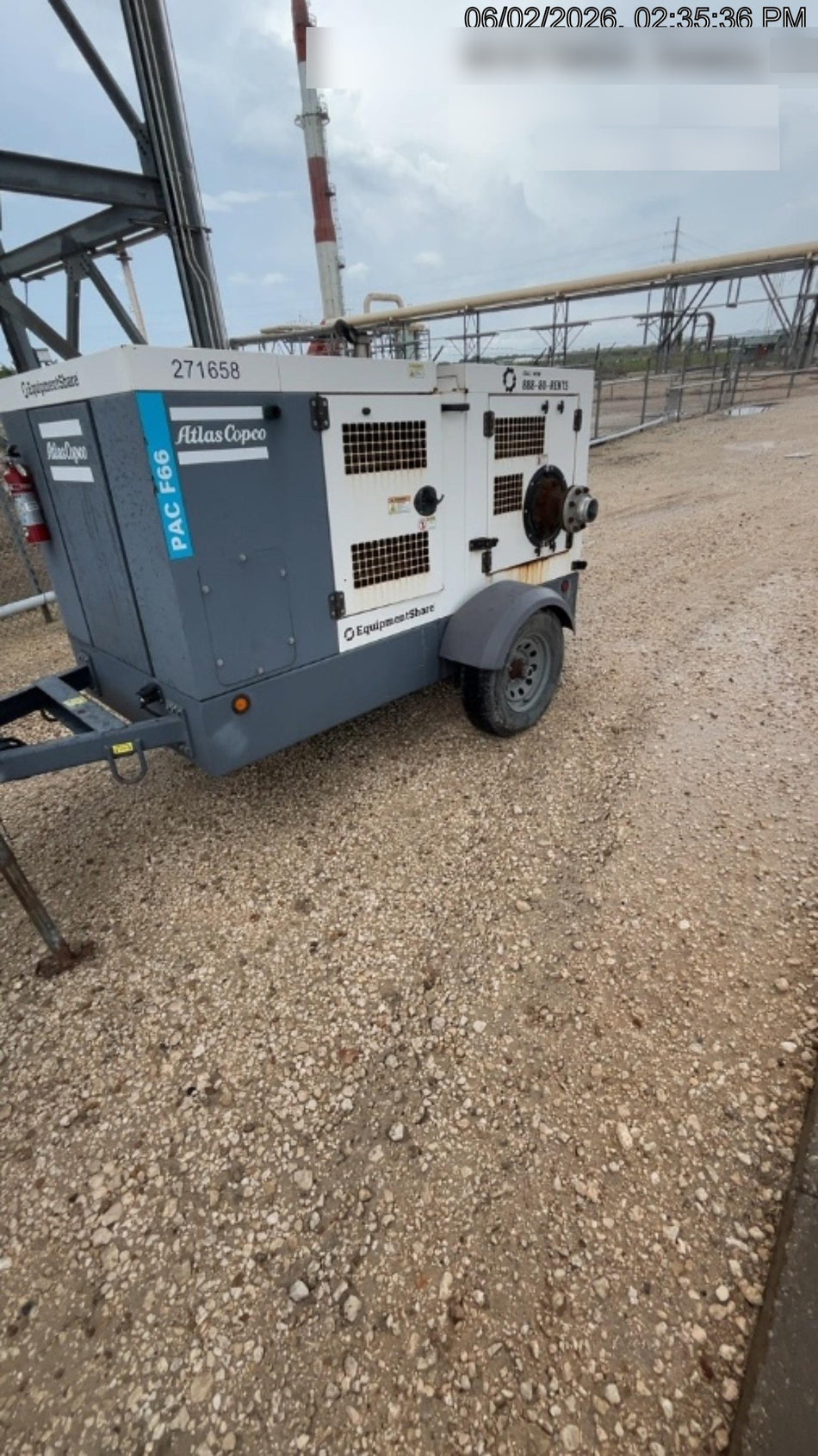 2022 ATLAS COPCO PAC F66 KD-S