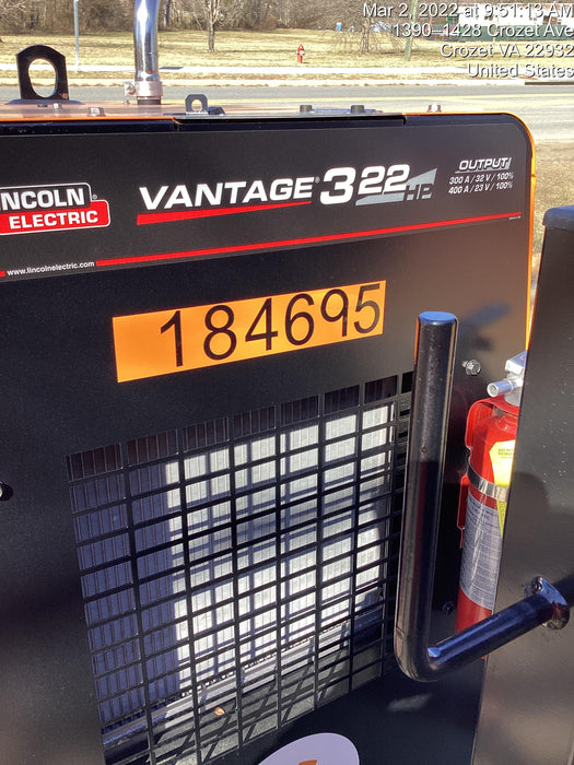 2021 Lincoln Electric Vantage 322 VANTAGE 322 READY-PAK 3