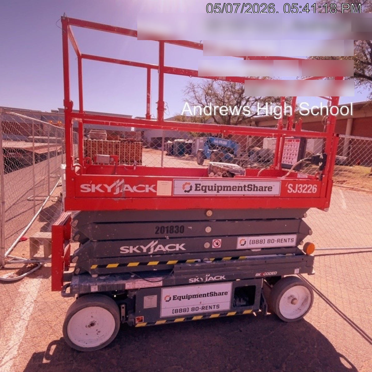 2021 SKYJACK SJ3226