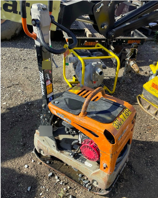 2023 Multiquip MVH158 Honda GX200, 17" Plate, Gas