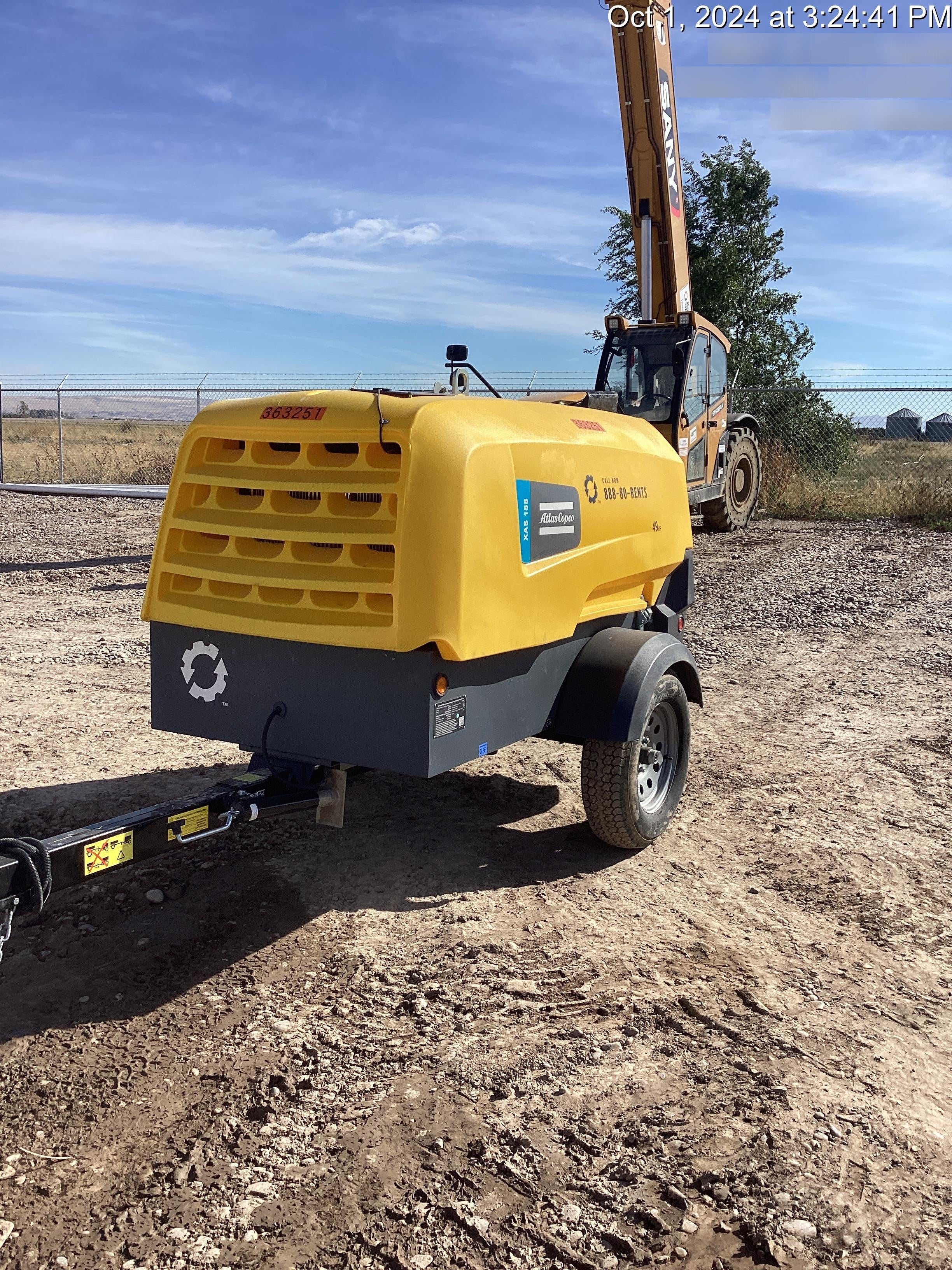 2023 ATLAS COPCO XAS188 CWK
