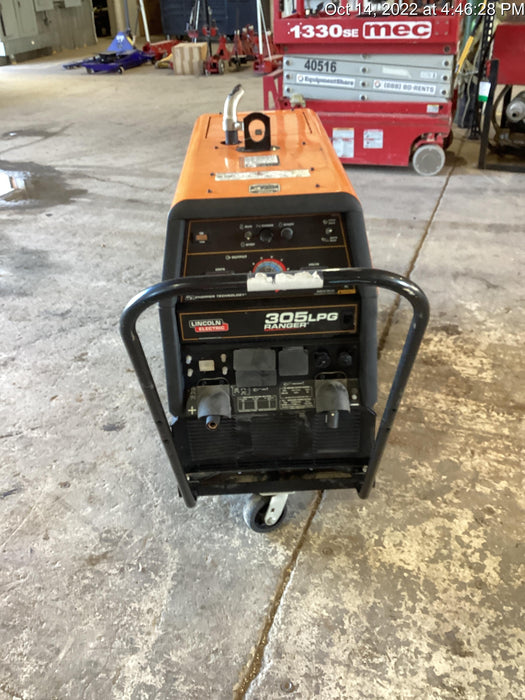 2021 Lincoln Electric Ranger 305 LPG LPG One-Pak (includes undercarriage, tank holder & tank strap) ORANGE