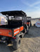 2022 Kubota RTV-X1140W-H Plastic Canopy, Windshield Acrylic Clear, LED Strobe Light, Wire Harness Kit, Back up Alarm