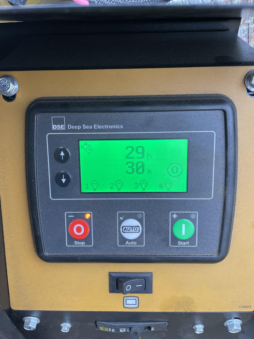 2022 Allmand NLV3GR (4) LED Light Fixture 350W, 23' Vertical Mast, 3kW Prime, Towable, ES Decals, T3