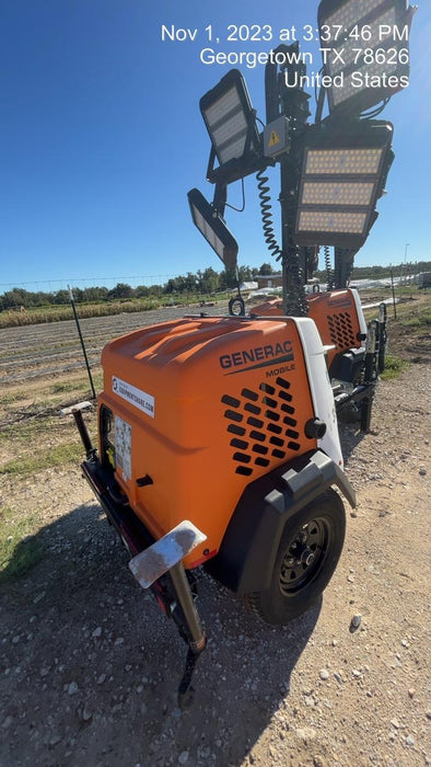 2023 Generac MLT2 Diesel, Flex Switch 120V Input, Powerzone Controller, (4) 320W LED Lights, 4kW Generator, 39.9 Gal Fuel Tank, 2" Ball, T3