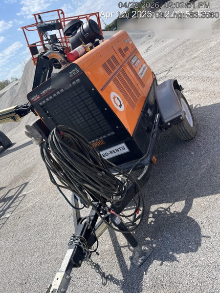 2022 Lincoln Electric Vantage 549X Crosslink Technology, Trailer Mounted, ES Decals, T3