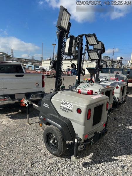 2024 Wacker Neuson LTT4 Diesel, Kohler KDW702, Deep Sea Controller, Auto Start, LED 320W, Bypass Outlet, T3