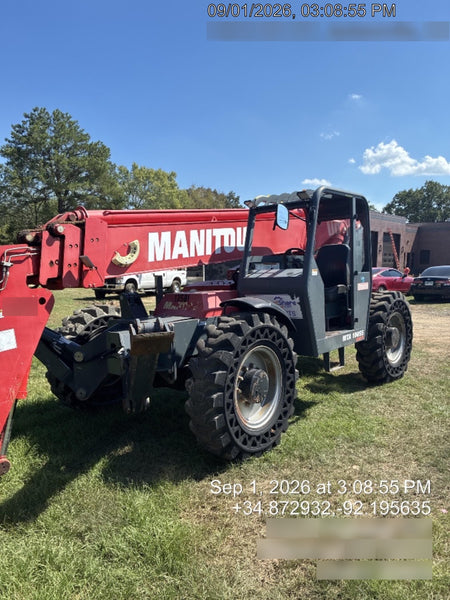 2018 Manitou MTA10055 MTA10055 - 74 HP T4, Canopy, Worklights/Strobe, Beacon, 66" Carriage, 60" Forks, Solid Tires, Lift Hook, Aux Hydraulics