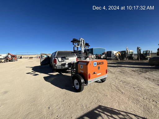 2024 Wanco WLTT-4MM4K Diesel, Deep Sea Controller, Shore Power Plug, Auto Start, (4) 350W LED Floodlights, 4kW Generator, 60 Gal Fuel Tank, 2" Ball, T3