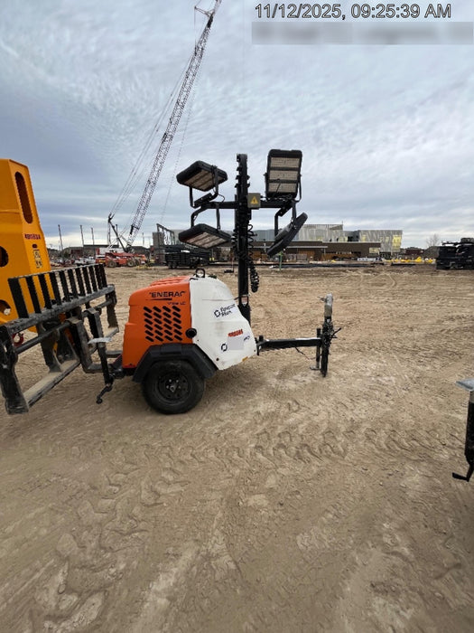 2024 Generac MLT2 Diesel, Flex Switch 120V Input, Powerzone Controller, 
(4) 320W LED Lights, 4kW Generator, 39.9 Gal Fuel Tank, 2" Ball, T3