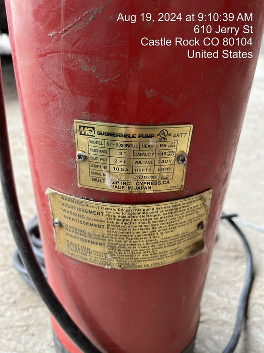 2024 MULTIQUIP ST3020BCUL