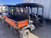 2022 Kubota RTV-X1140W-H Plastic Canopy, Windshield Acrylic Clear, LED Strobe Light, Wire Harness Kit, Back up Alarm