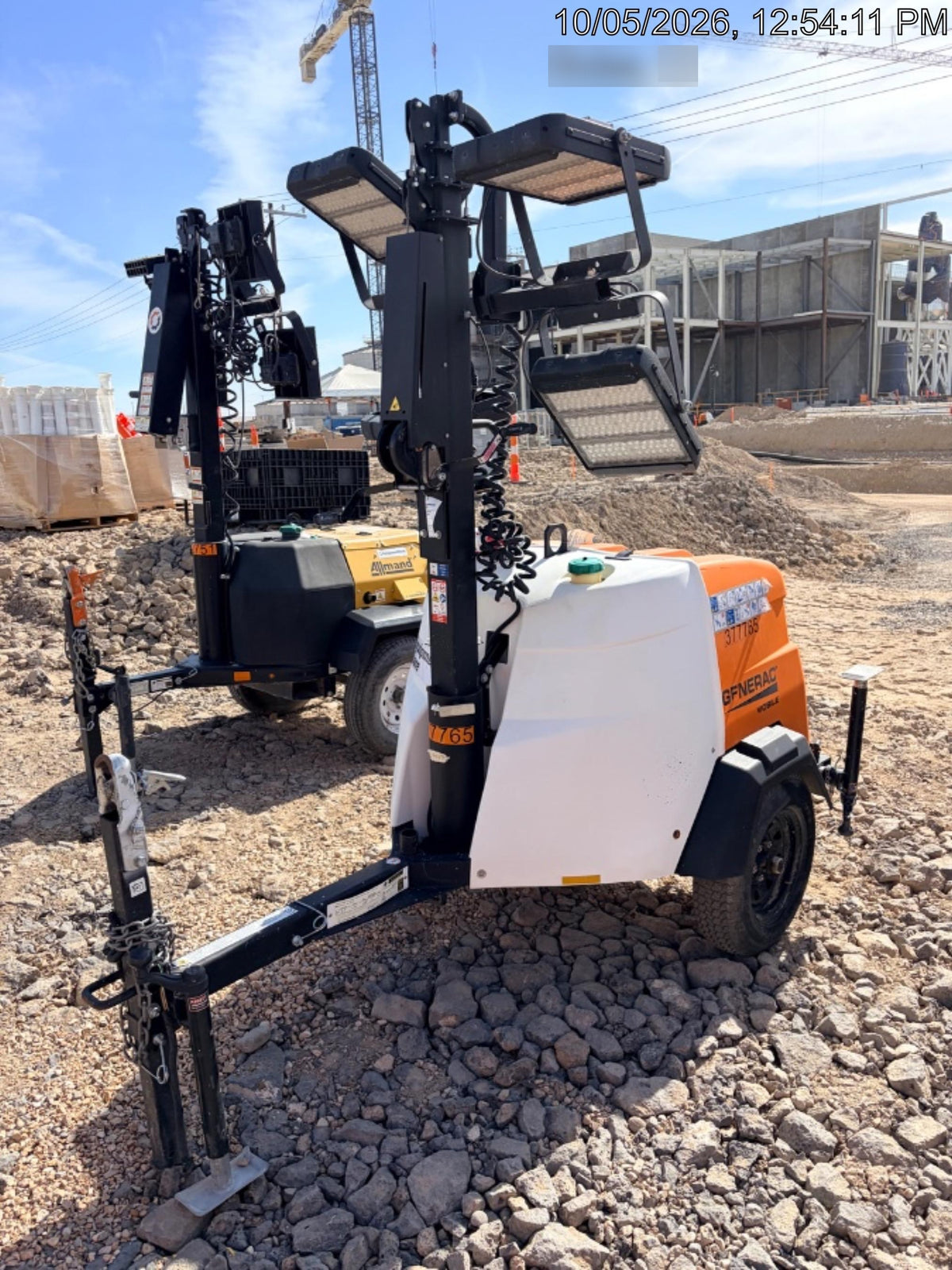 2023 Generac MLT2 Diesel, Flex Switch 120V Input, Powerzone Controller, 
(4) 320W LED Lights, 4kW Generator, 39.9 Gal Fuel Tank, 2" Ball, T3