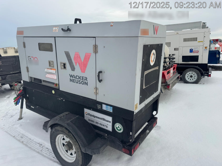 2020 WACKER NEUSON G70