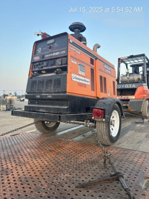 2021 Lincoln Electric Vantage 549X Ready Pak 3, ORANGE (includes trailer, cable rack, fender light kit)