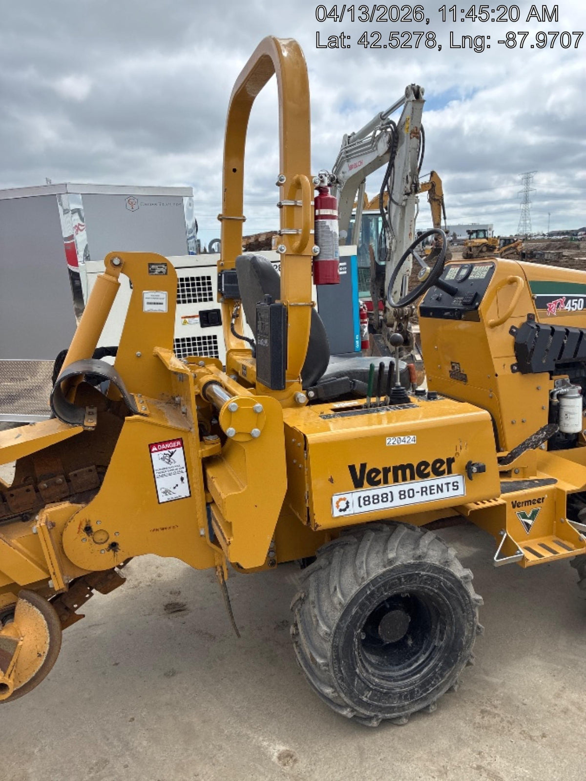 2022 VERMEER RTX450