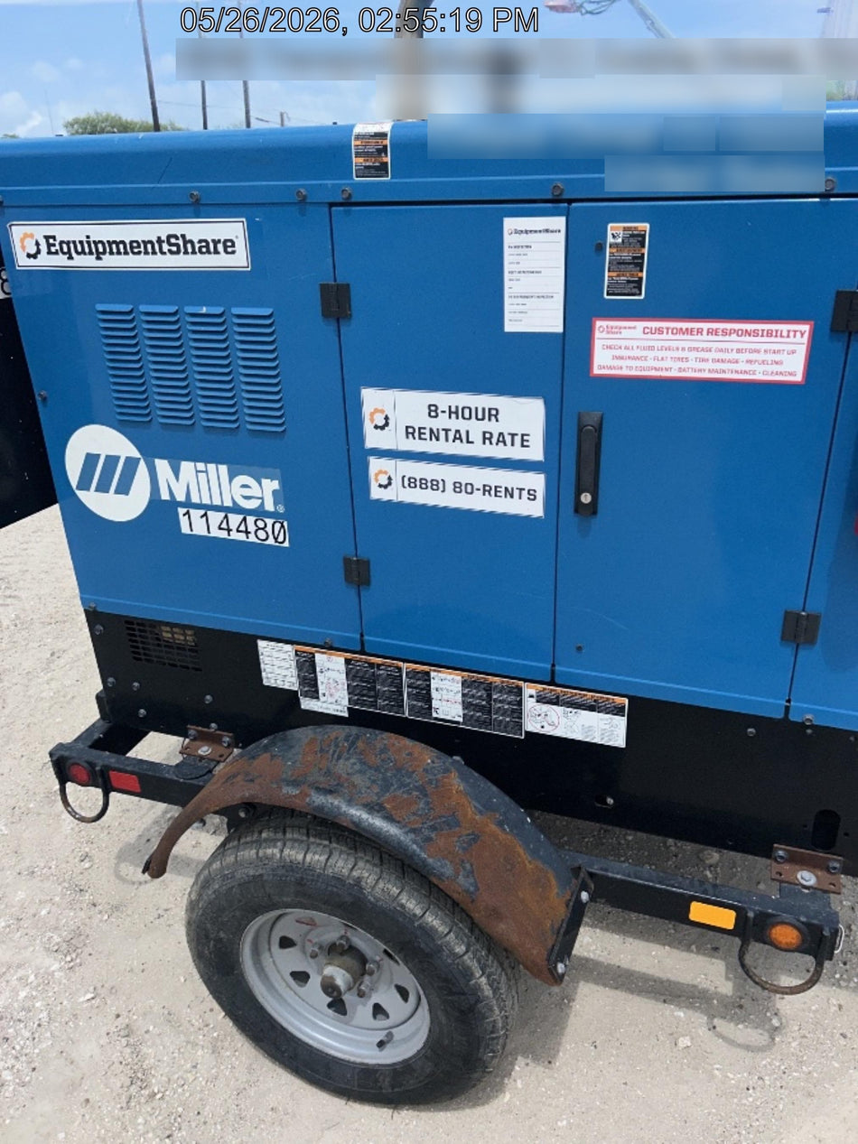 2020 Miller Electric BB500 BIG BLUE 500 PRO (KUBOTA) DELUXE W/ ARCREACH