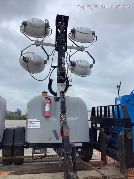 2019 Wacker Neuson LTV6L-MH Wacker Neuson LTV6L Mobile Light Tower w/Fuel Level Sensor Installed