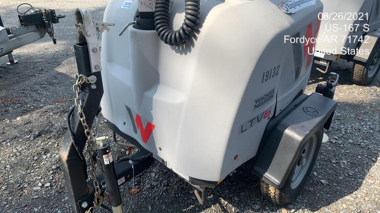 2018 Wacker Neuson LTV6L-MH Wacker Neuson LTV6L Mobile Light Tower w/Fuel Level Sensor Installed