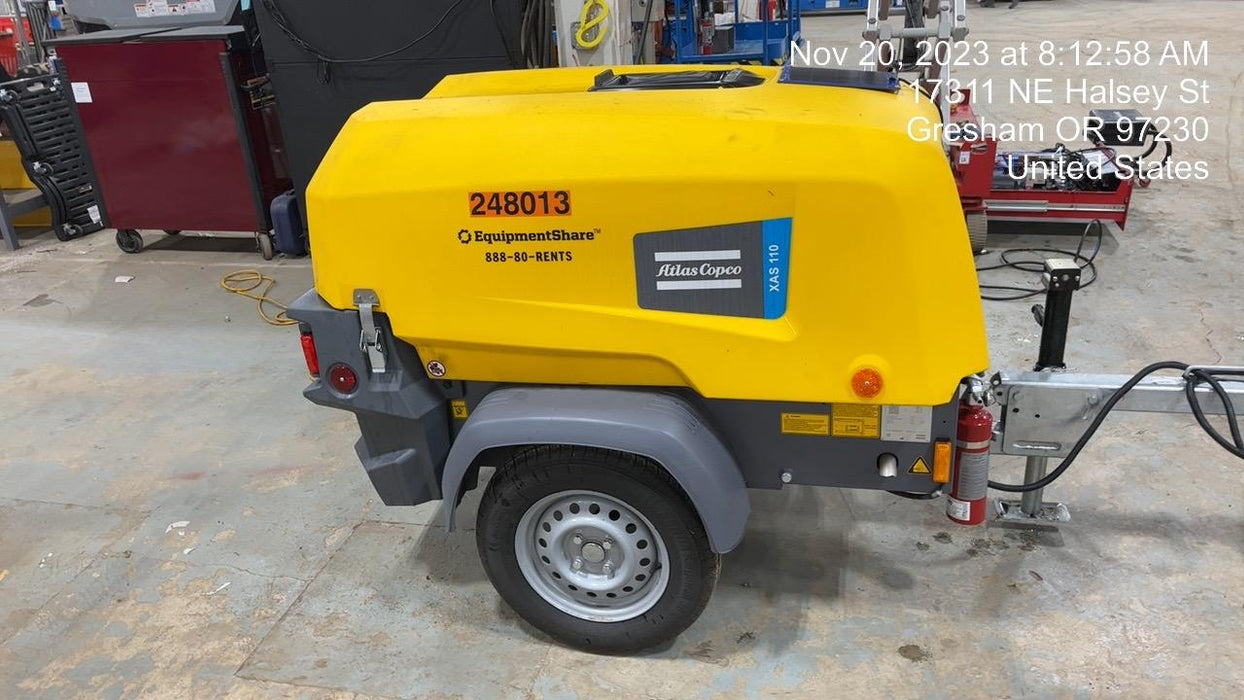 2022 ATLAS COPCO XAS 110