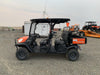 2022 Kubota RTV-X1140W-H Plastic Canopy, Windshield Acrylic Clear, LED Strobe Light, Wire Harness Kit, Back up Alarm