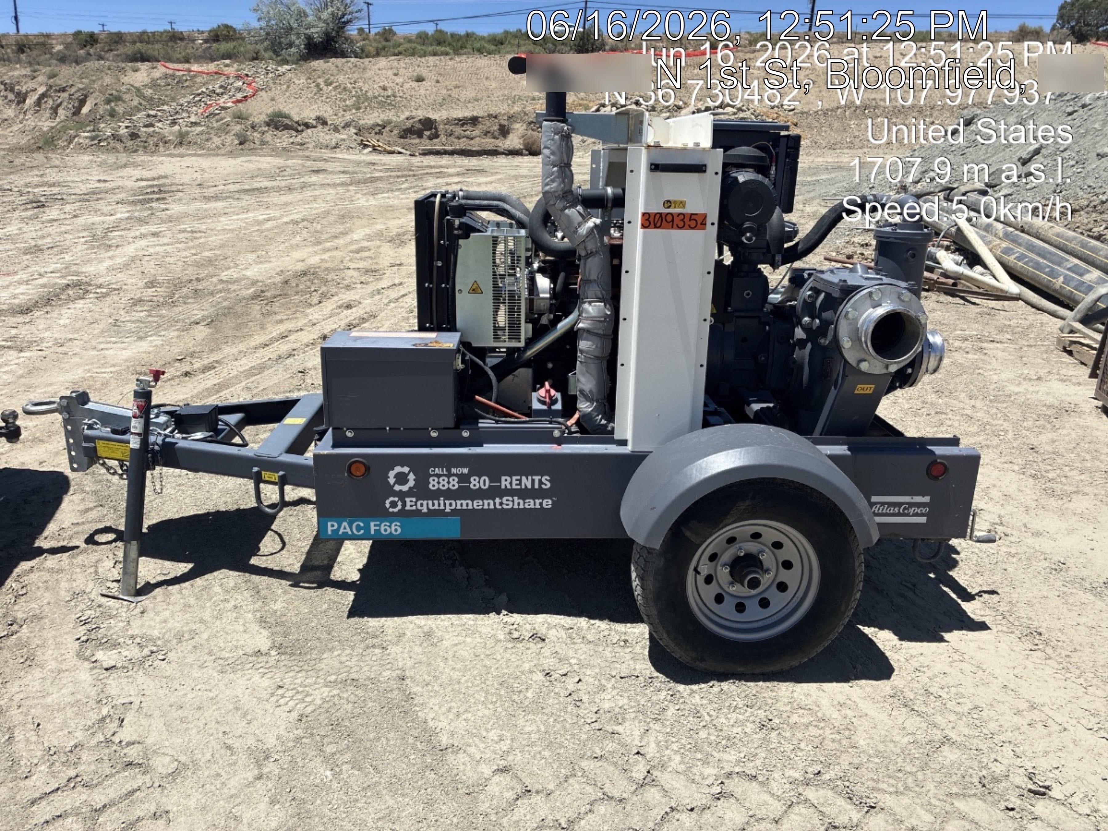 2023 ATLAS COPCO PAC F66 KD