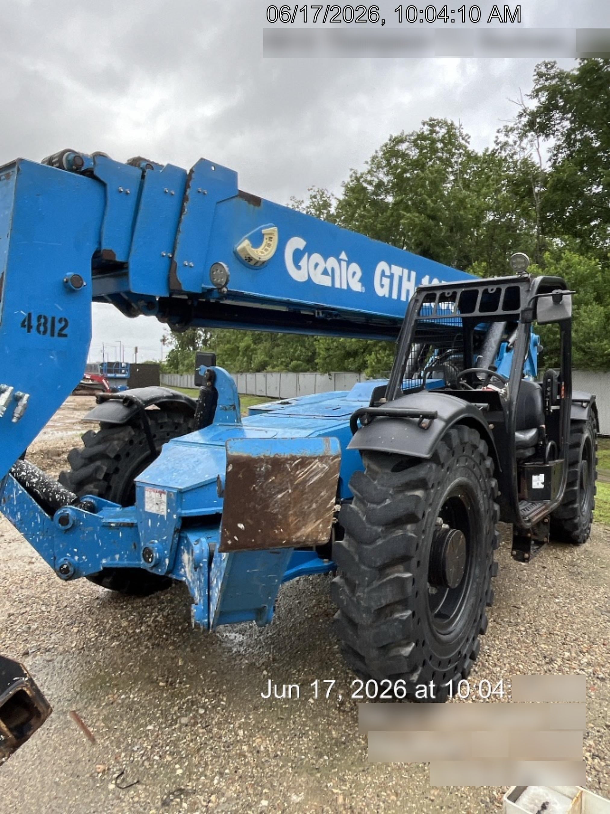 2017 Genie GTH-1056 Genie GTH1056, Solid Tires, 60" carriage, Light Kit, Open ROPS