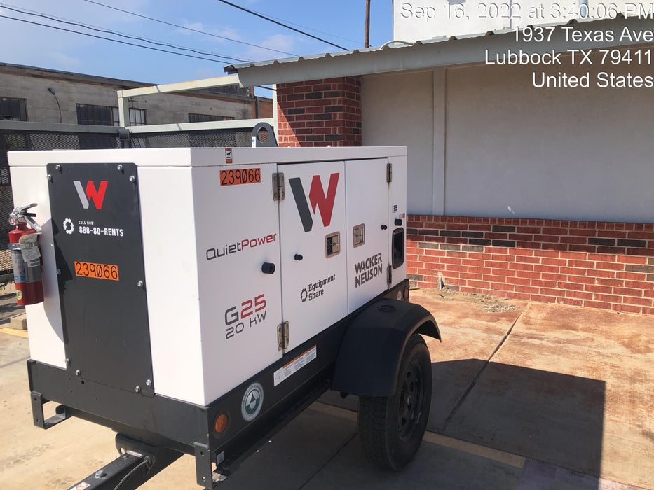 2022 WACKER NEUSON G25