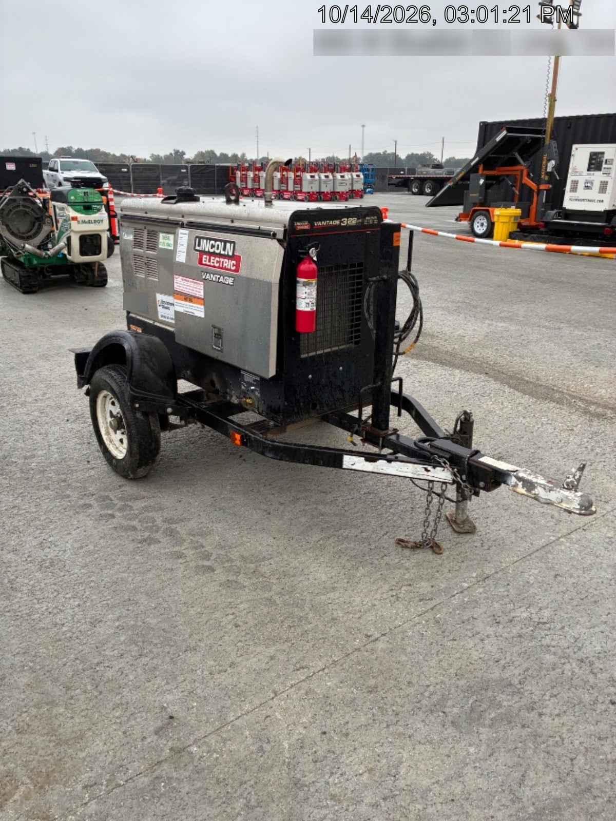 2021 Lincoln Electric Vantage 322 Ready Pak 3