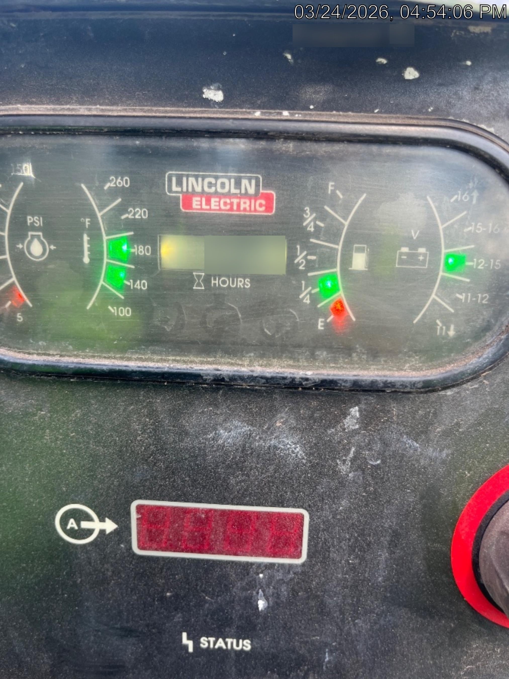 2021 Lincoln Electric Air Vantage 566 Air Vantage 566X Ready Pak 3 (includes trailer, cable rack, fender light kit); no telematics