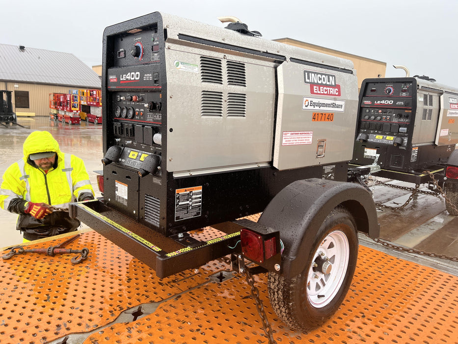 2024 Lincoln Electric LE400 Kubota V1505, Trlr, Cable Rack, Light Kit, ES Decals, T3