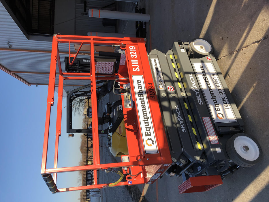 2019 Skyjack SJIII-3219 Standard Options, Trojan Batteries