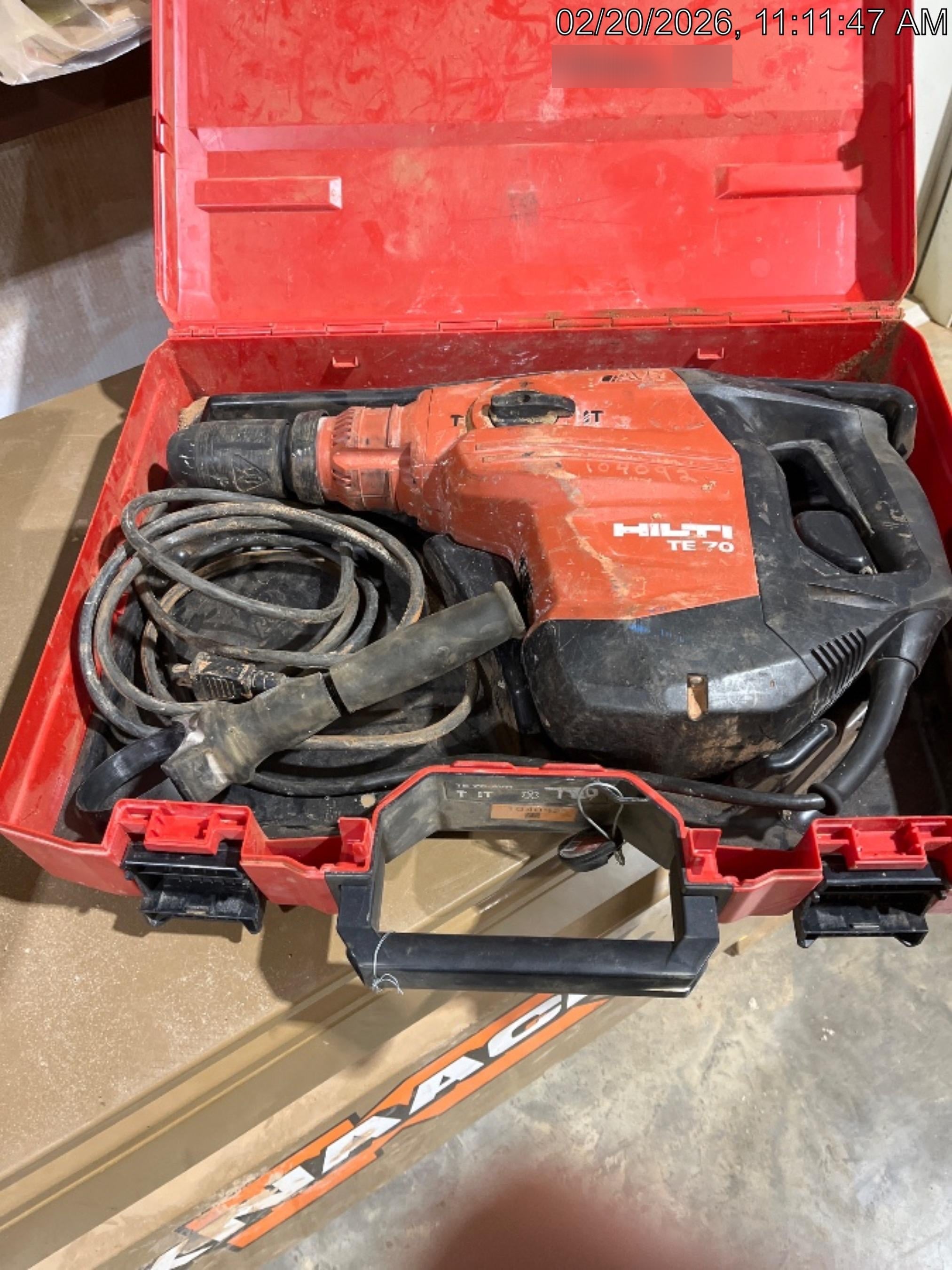 2020 HILTI TE 70-AVR