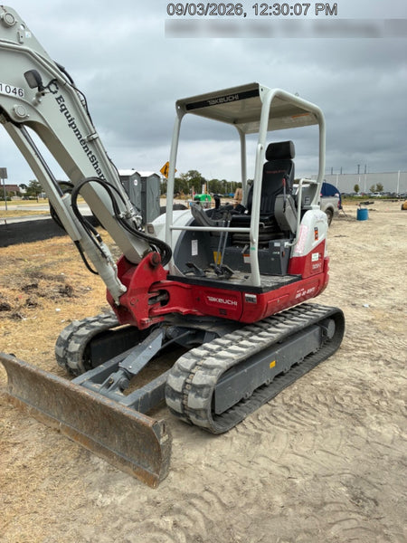2025 TAKEUCHI TB250-2R