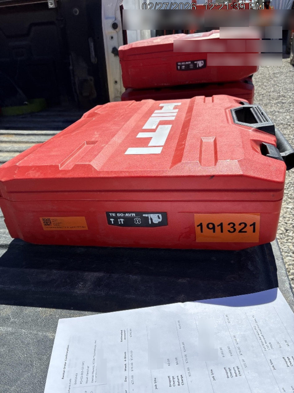 2021 HILTI TE 50-AVR