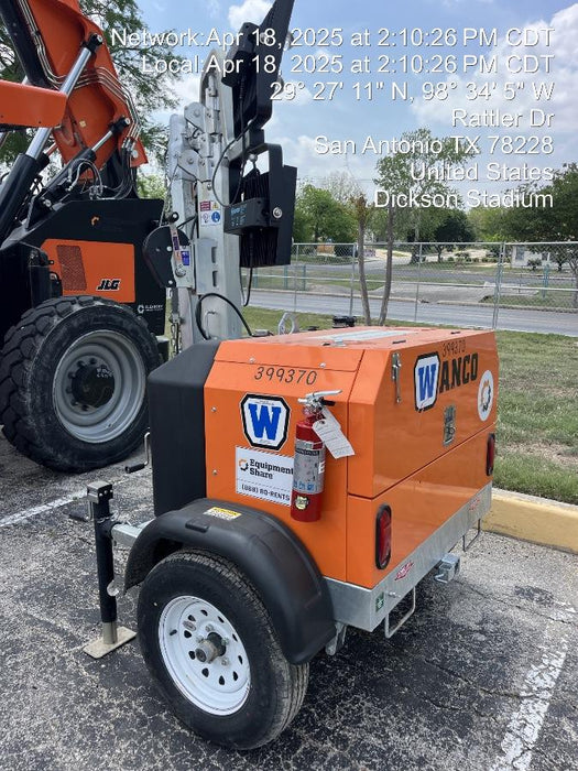 2024 Wanco WLTT-4MM4K Diesel, Deep Sea Controller, Shore Power Plug, Auto Start, (4) 350W LED Floodlights, 4kW Generator, 60 Gal Fuel Tank, 2" Ball, T3